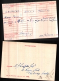 HARRY JAMES GRIFFITHS(medal card)