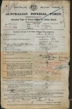FRENCH THOMAS RICHARDS (attestation paper)