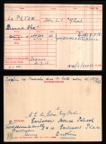 DESMOND LE PETON(medal card)