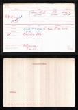 FREDERICK ERNEST SMALL(medal card)