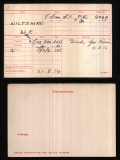 WILLIAM ERNEST WILTSHIRE(medal card)