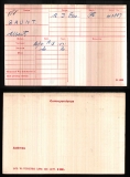 ALBERT GAUNT(medal card)