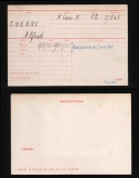 ALFRED CHERRY(medal card)