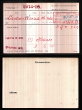 ROBERT RICHARD GARDNER(medal card)