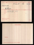 WILLIAM PATTON(medal card)