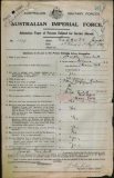 GARBUTT JOSEPH (attestation paper)