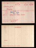 HENRY MOSLEY(medal card)