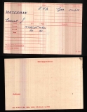 ERNEST JOHN WATERMAN(medal card)