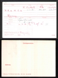 HENRY BRANCH(medal card)