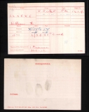 WILLIAM HENRY CLARKE(medal card)