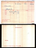 ALBERT GEORGE BELSON(medal card)