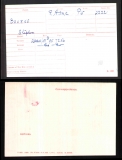 STEPHEN BOURKE(medal card)
