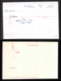 STEPHEN BOURKE(medal card)