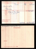 GEORGE HUNTER(medal card)