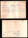 CHARLES KENNETH McKERROW(medal card)