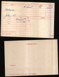 JOHN WESCOMB PARNUM(medal card)