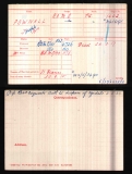 JOSEPH WILLIAM POWNALL(medal card)