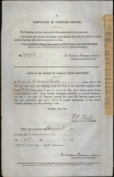 GEALE FRANK FRANCIS (attestation paper)
