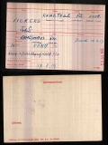 JOHN CHARLES VICKERS(medal card)