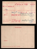 JOHN WITCHALLS(medal card)