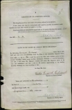 GIBAUD WALTER ERNEST (attestation paper)