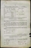 GIBAUD WALTER ERNEST (attestation paper)