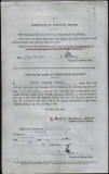 GILBERT HERBERT MAIDMENT (attestation paper)