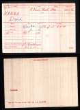 DAVID LOFTUS HANNA(medal card)