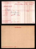 JOSEPH HUNTER(medal card)