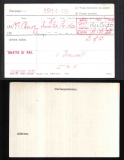 GEORGE McCAULEY(medal card)