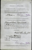 GILLETT FREDERICK WILLIAM (attestation paper)