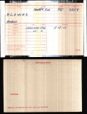 HERBERT WILLIAM BLOWES(medal card)