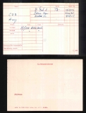 HENRY COX(medal card)