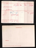 WILLIAM JOHNSON(medal card)