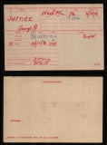 GEORGE HENRY JUSTICE(medal card)