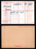 TERENCE MALONE(medal card)