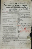 GOLDING GEORGE BENTLEY (attestation paper)