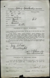 GOLDING GEORGE BENTLEY (attestation paper)