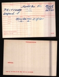 WILFRED SAMUEL PRITCHARD(medal card)