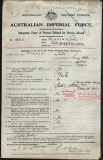 GORDON LESLIE ANDREW (attestation paper)