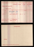 THOMAS WARRINER(medal card)