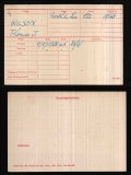 THOMAS JAMES WILSON(medal card)