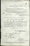 GRANT HAROLD BERTIE (attestation paper)