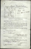 GRANT HAROLD BERTIE (attestation paper)