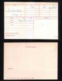 COMLEY PERCY HAROLD (medal card)