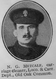 METCALF GEORGE NORMAN 