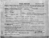 Fisher Douglas Muir (Field service form)