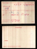 ELLIS CECIL ERNEST (medal card)