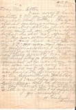 COTTON CHARLES WILLIAM (letter from the nurse, announcing his death)