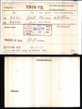 BELL HARRY(medal card)